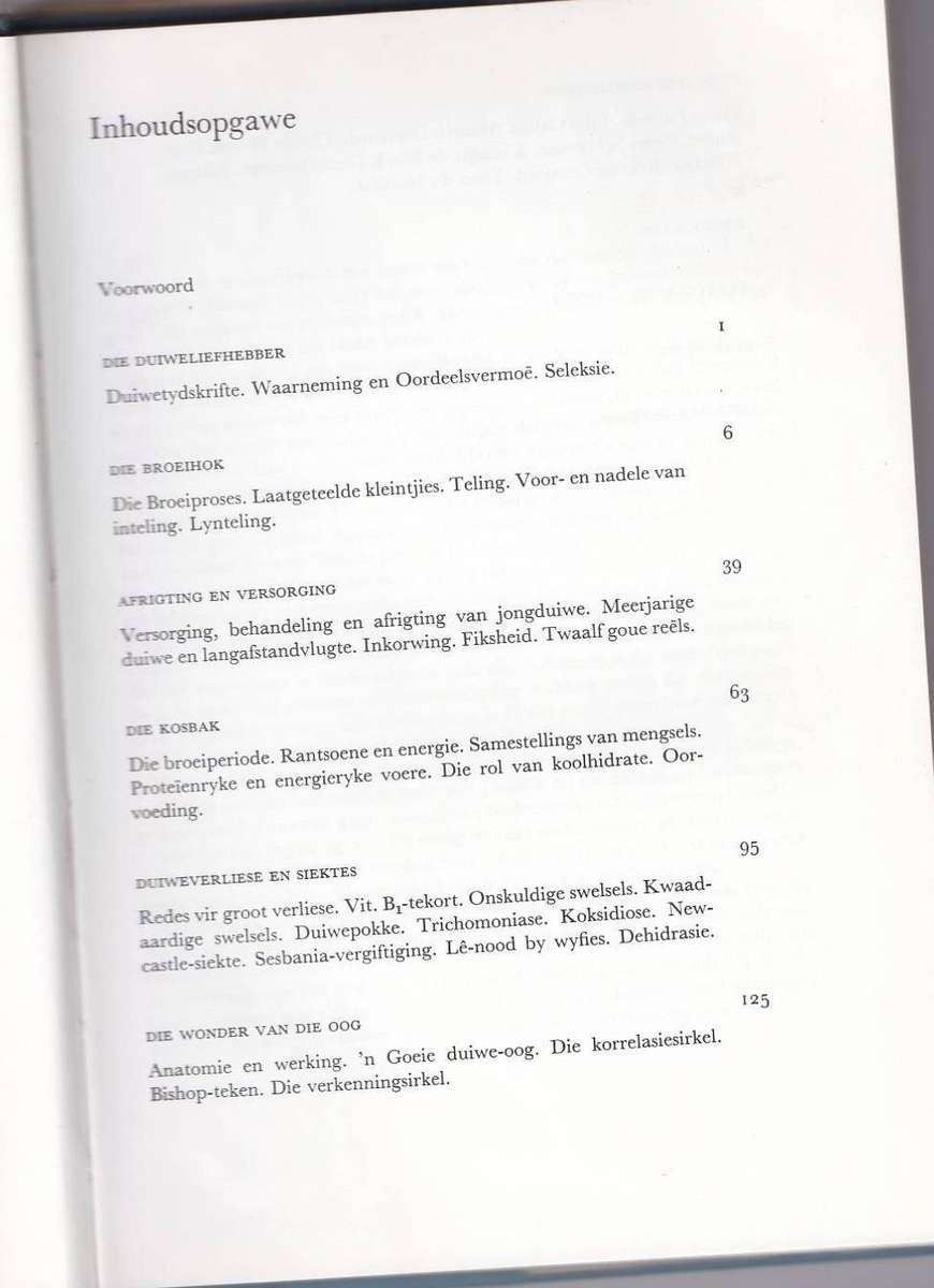 ONTSPAN MET WEGVLUGDUIWE HANDBOEK OOR DIE DUIWESPORT - ROBEY JOYCE (2 DE DRUK 1975)