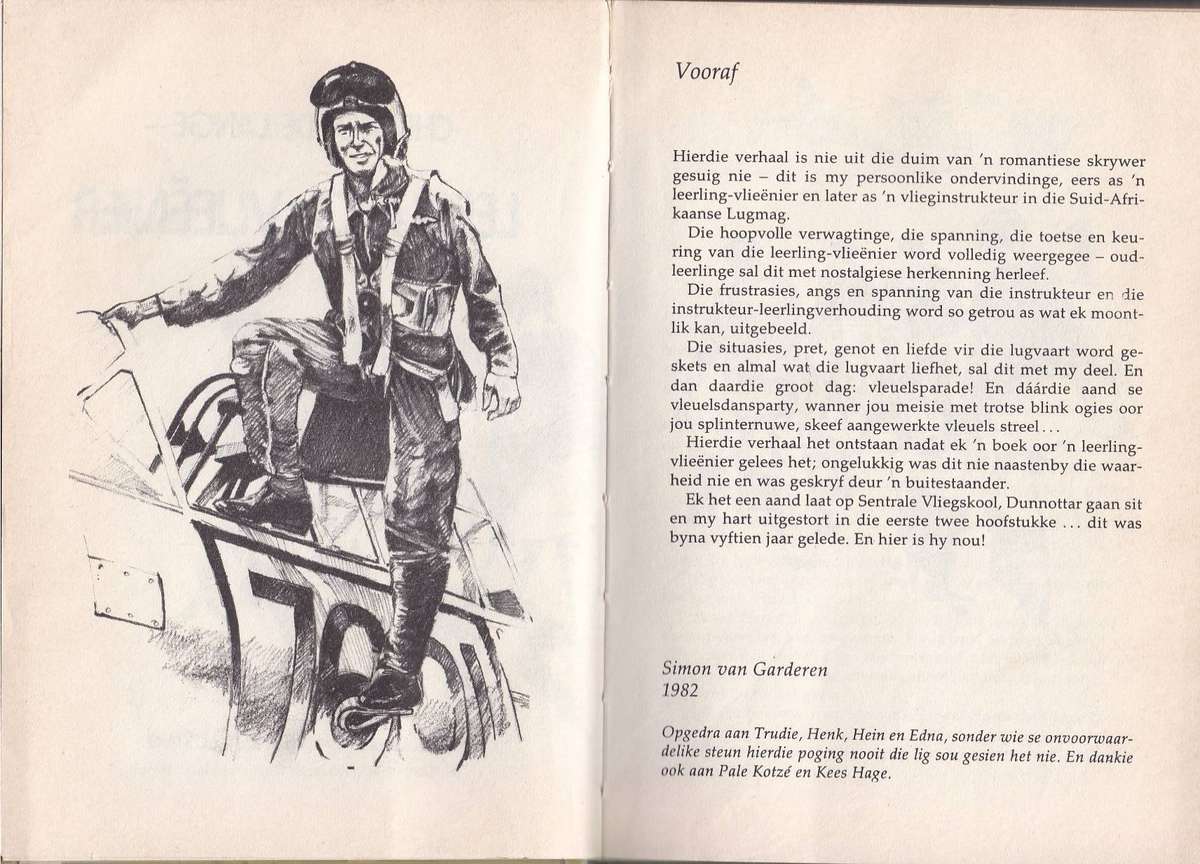 CHRISTO DE LANGE  LEERLING VLIEENIER - SIMON VAN GARDEREN (VOORAF 1982 GEDATEER)