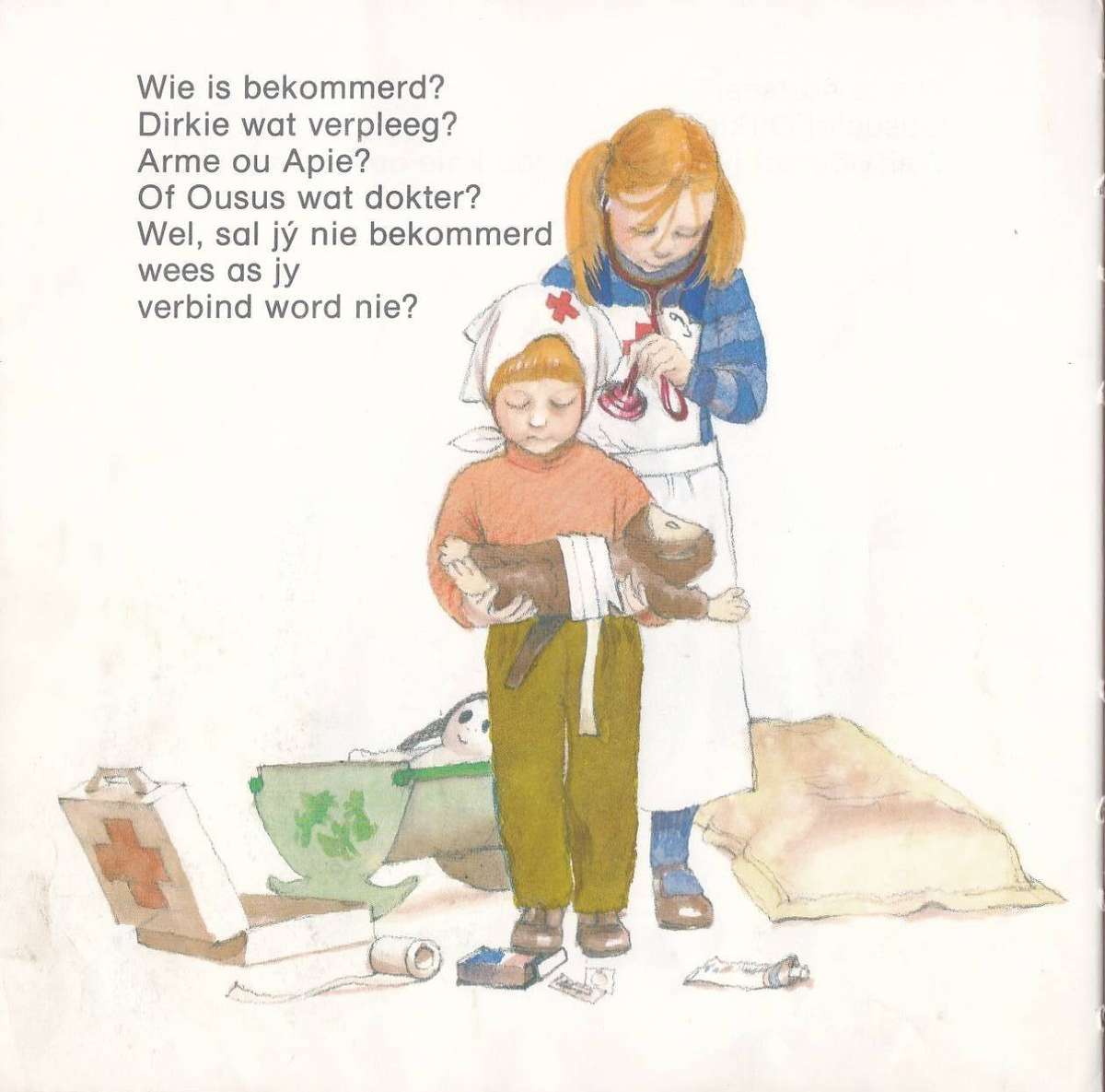 WEES DAPPER DIRKIE! - JAN ORMEROD (1 STE AFRIKAANSE UITGAWE 1983)