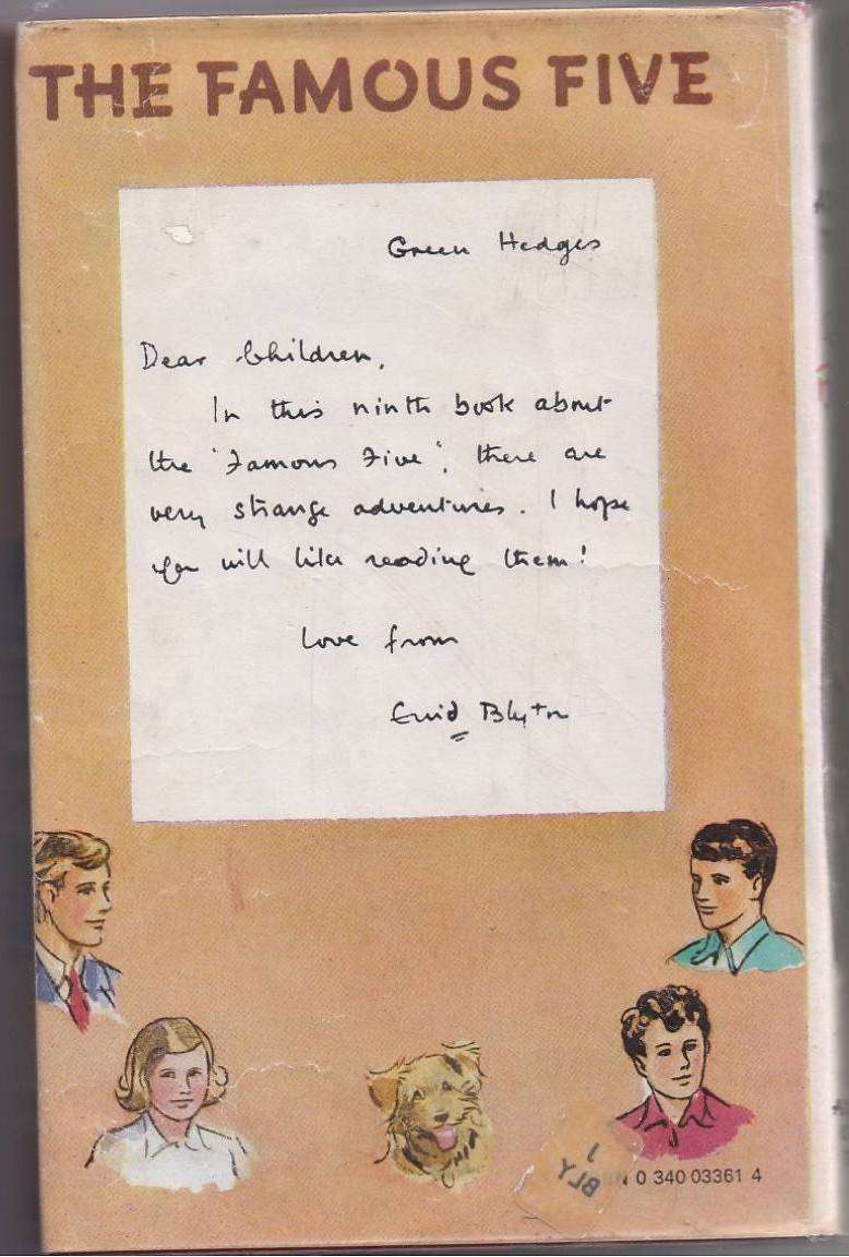 FIVE FALL ONTO ADVENTURE - ENID BLYTON (1970) TEEN