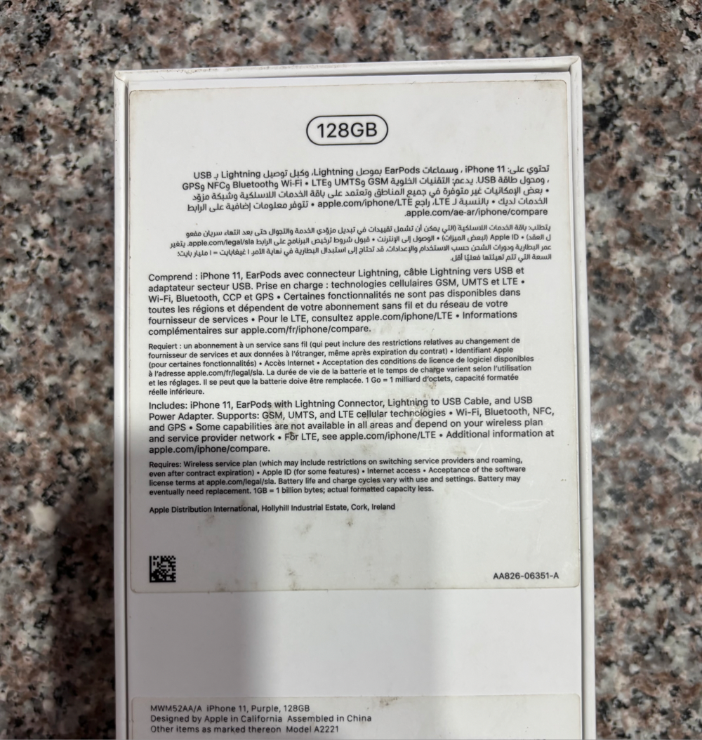 Apple IPhone 11 128gb