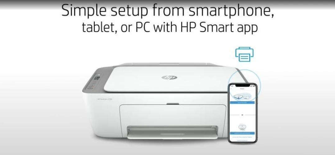 HP DeskJet 2710 All-in-One Colour Inkjet Printer, Scan and Copy
