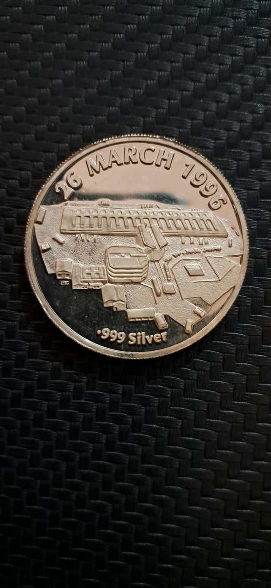 Limited Edition Gold Reef City Fine Silver Coin