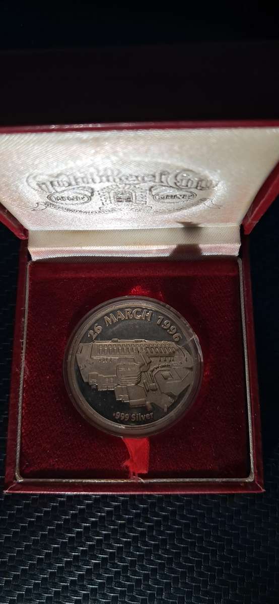 Limited Edition Gold Reef City Fine Silver Coin