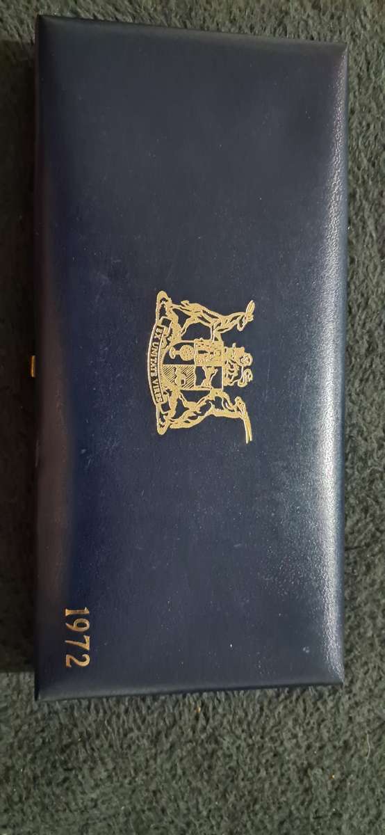 1972 Proof set Silver R1 original box