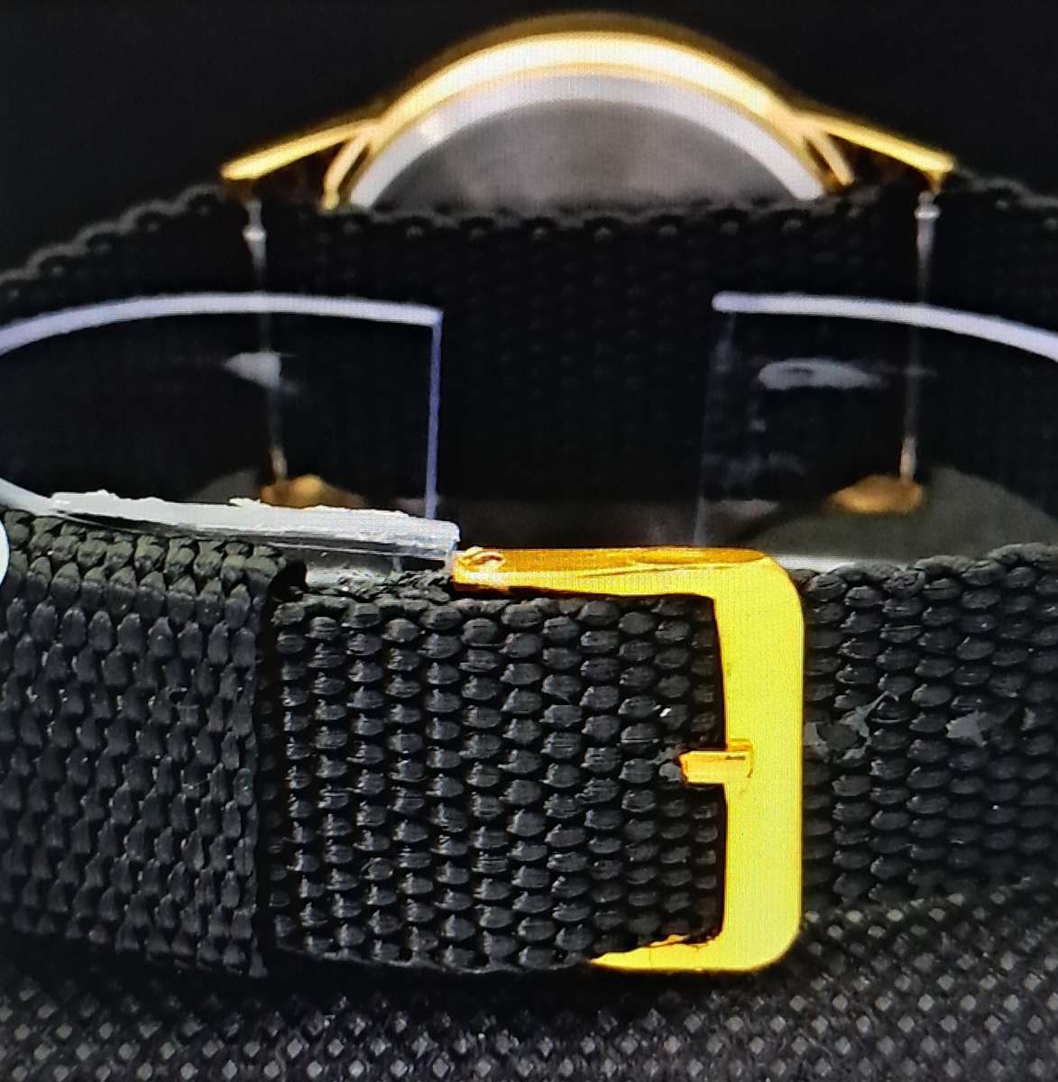 Gold plated Montine Swiss Incabloc watch