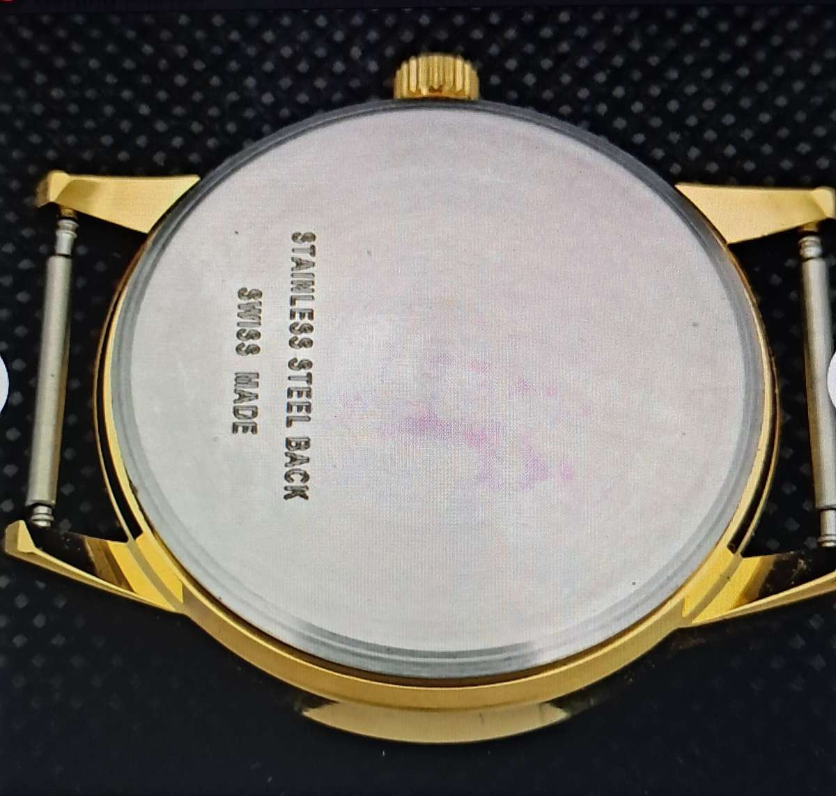 Gold plated Montine Swiss Incabloc watch