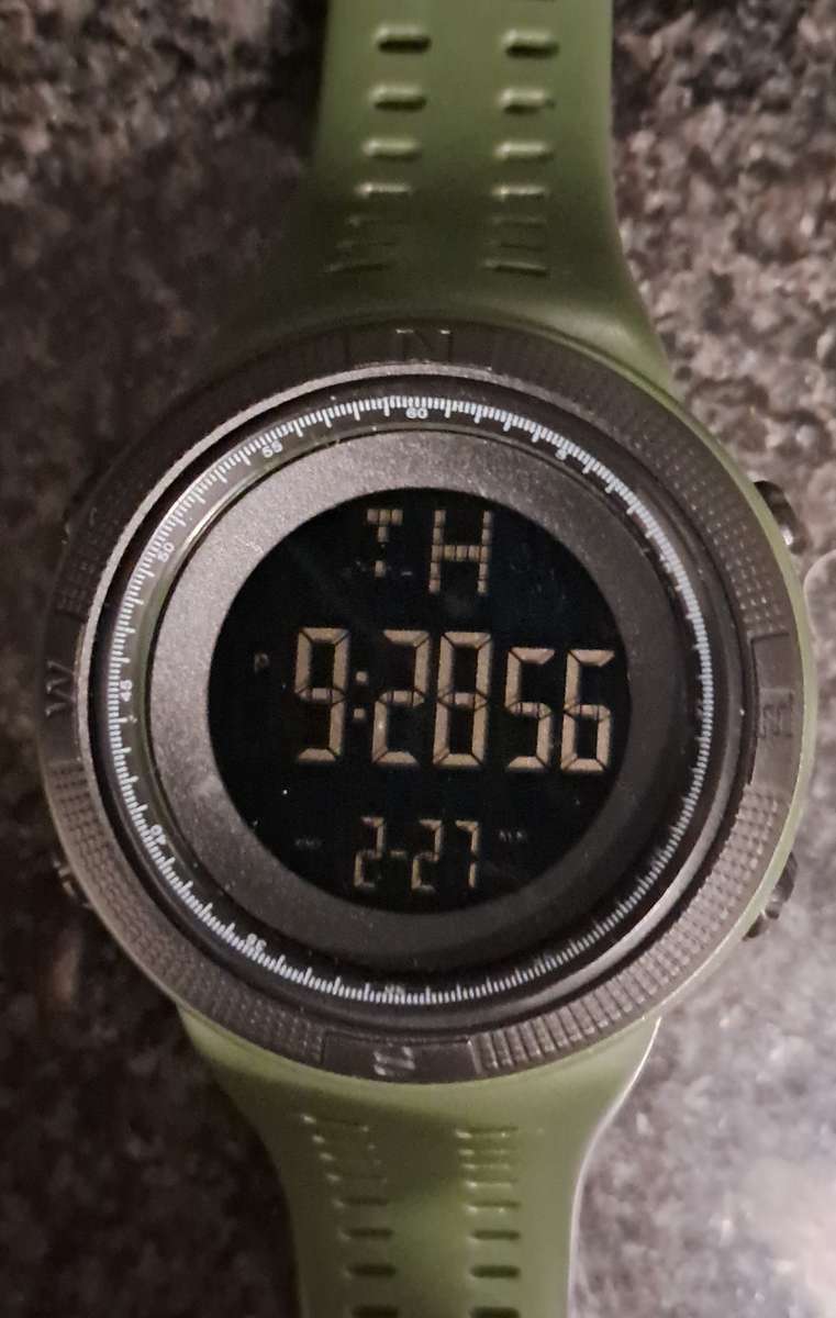 Digital Alarm, Stopwatch calender watch