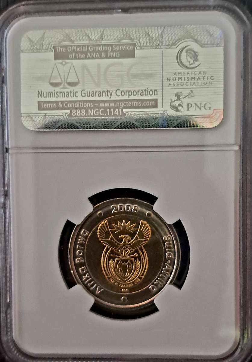 2008 Mandela Birthday coin Ms67