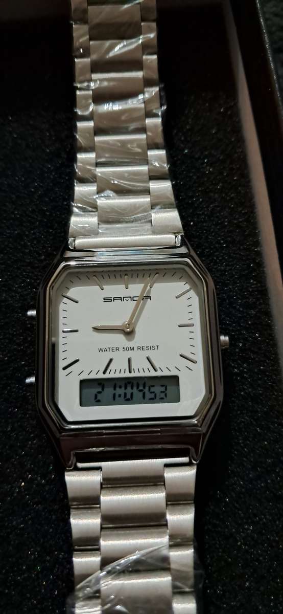 Sanoa Alarm Stopwatch calendar watch