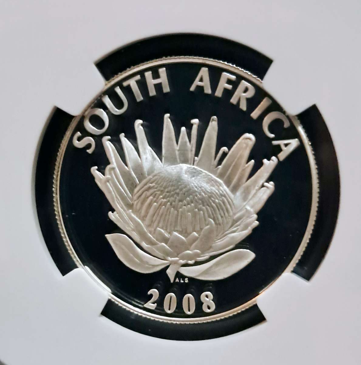 Flawless PF 70 Silver Mahatma Gandhi`One Rand