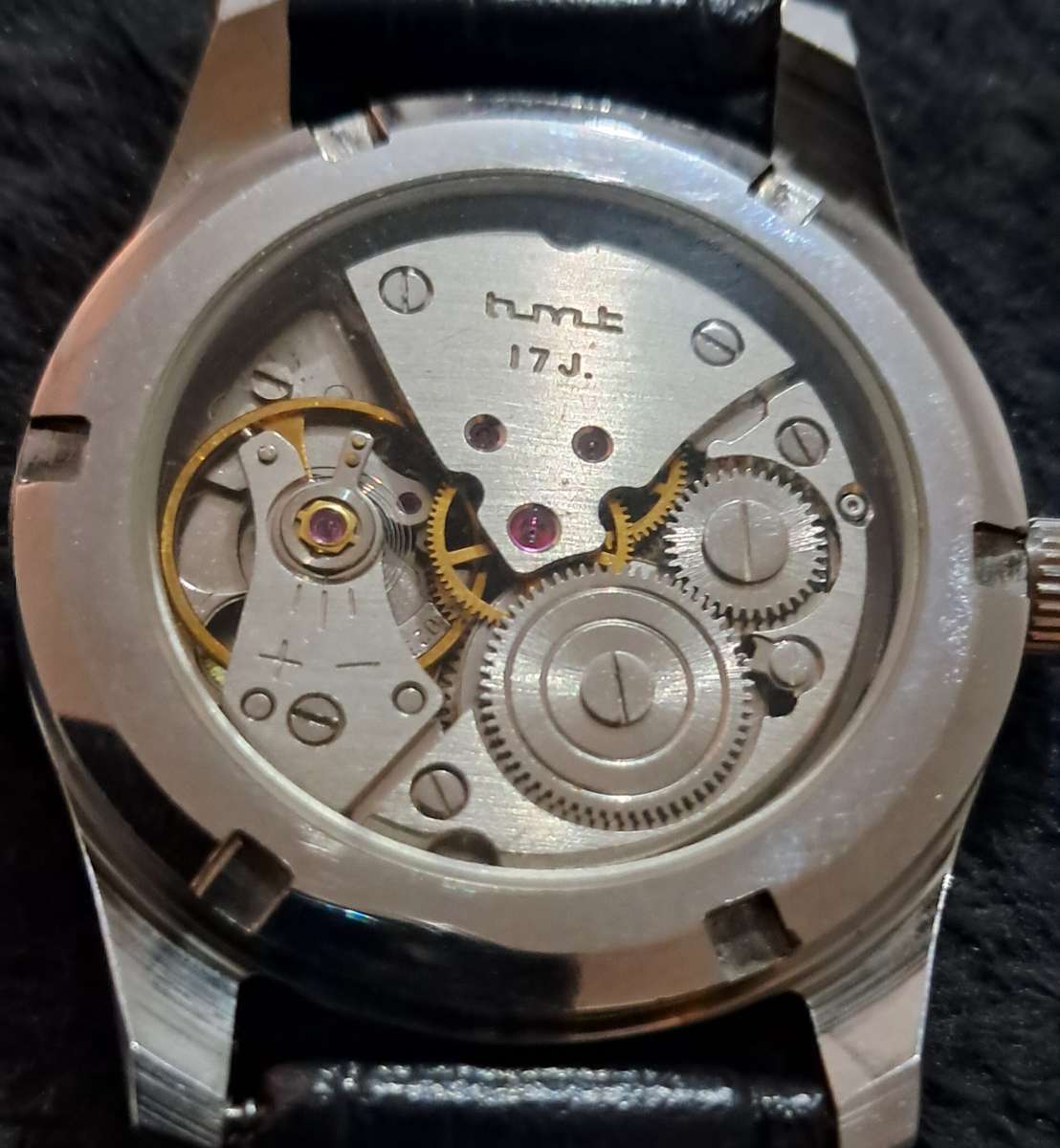 Vintage HMT 17 Jewels Mechanical Watch