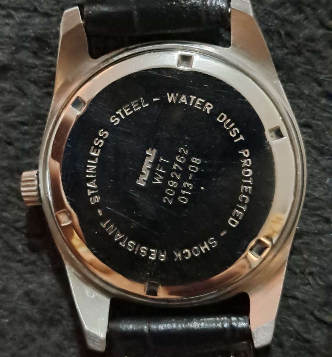 Vintage HMT Janata Devanagari Mechanical Watch