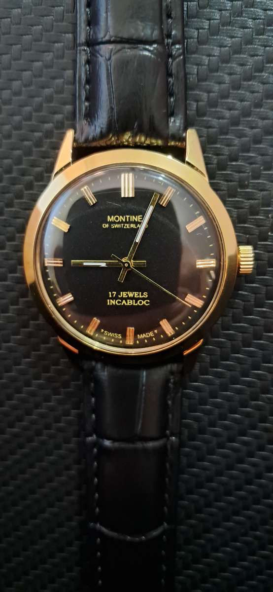 Vintage Montine Swiss Made Mechanical Watch
