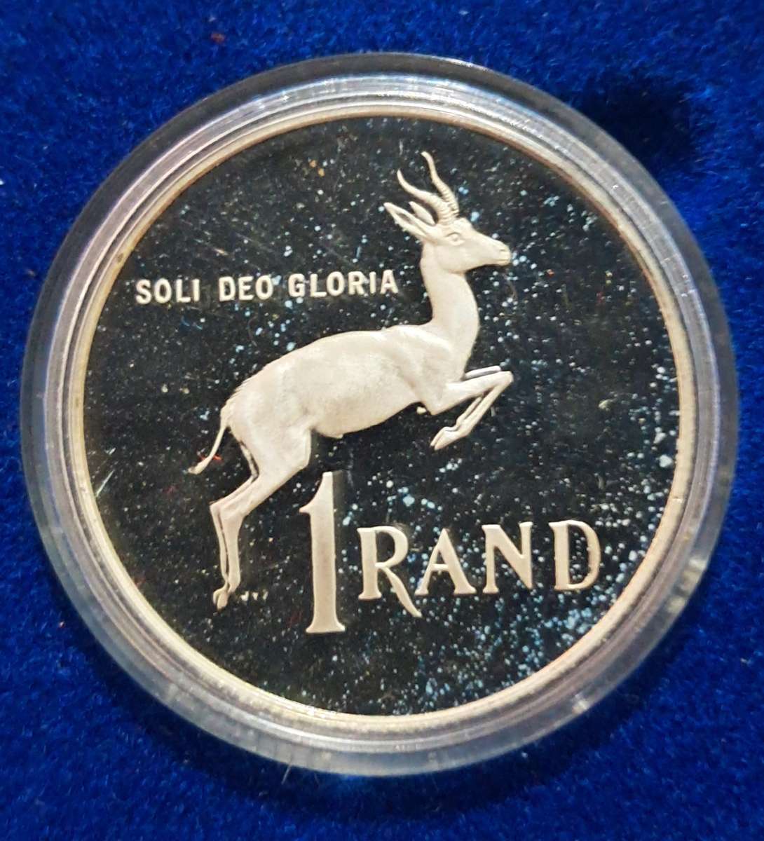 1989 Proof Silver Proof 1 Rand