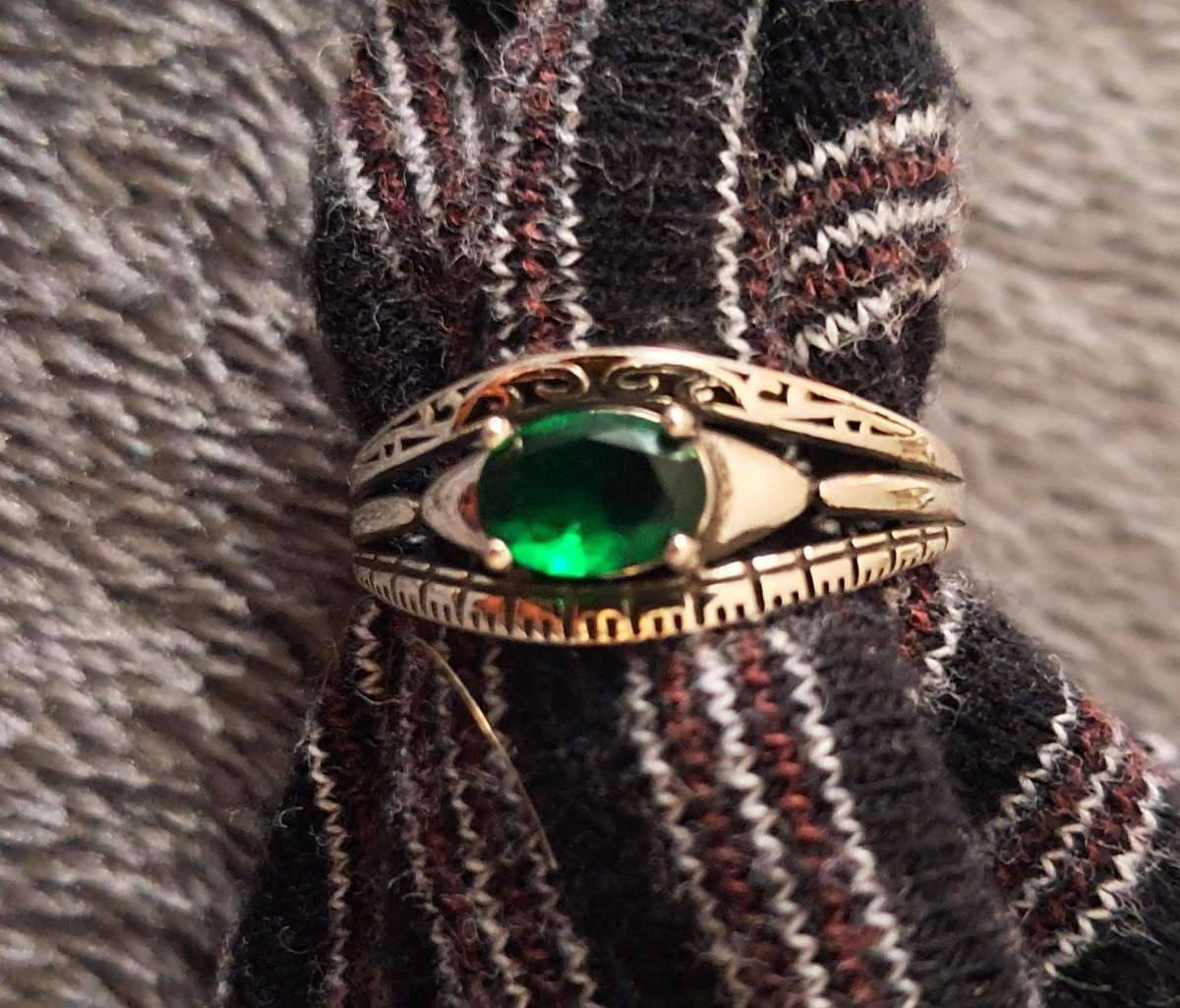 Stunning Sterling Silver Adjustable Ring