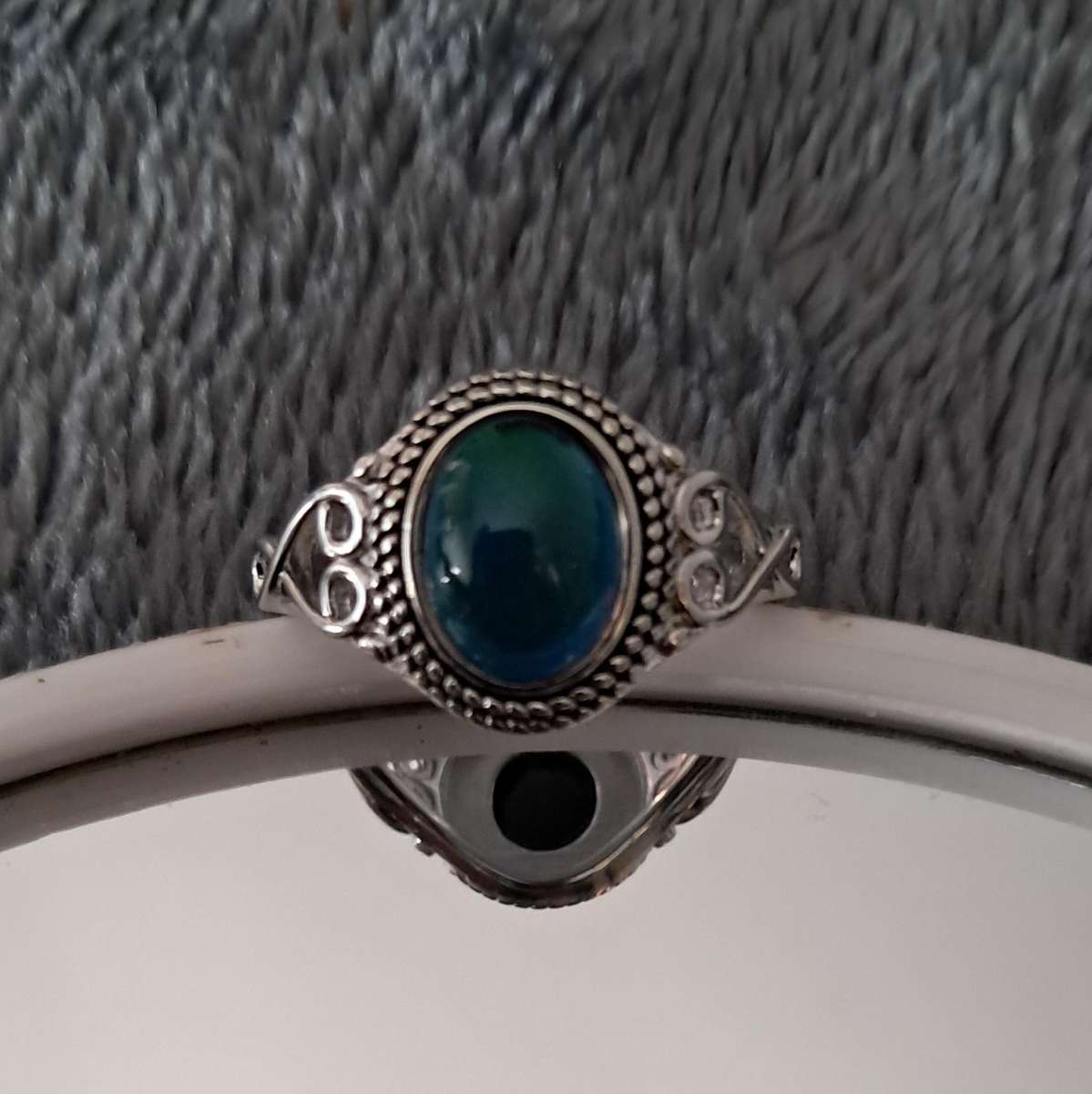 Sterling Silver Mood Ring Size 7