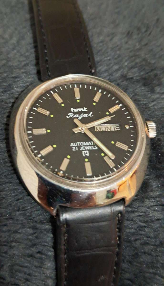 Vintage Automatic Rajal Calendar Watch