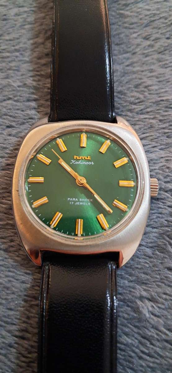 Vintage HMT Kohinoor Para Shock 17 Jewels Mechanical Watch