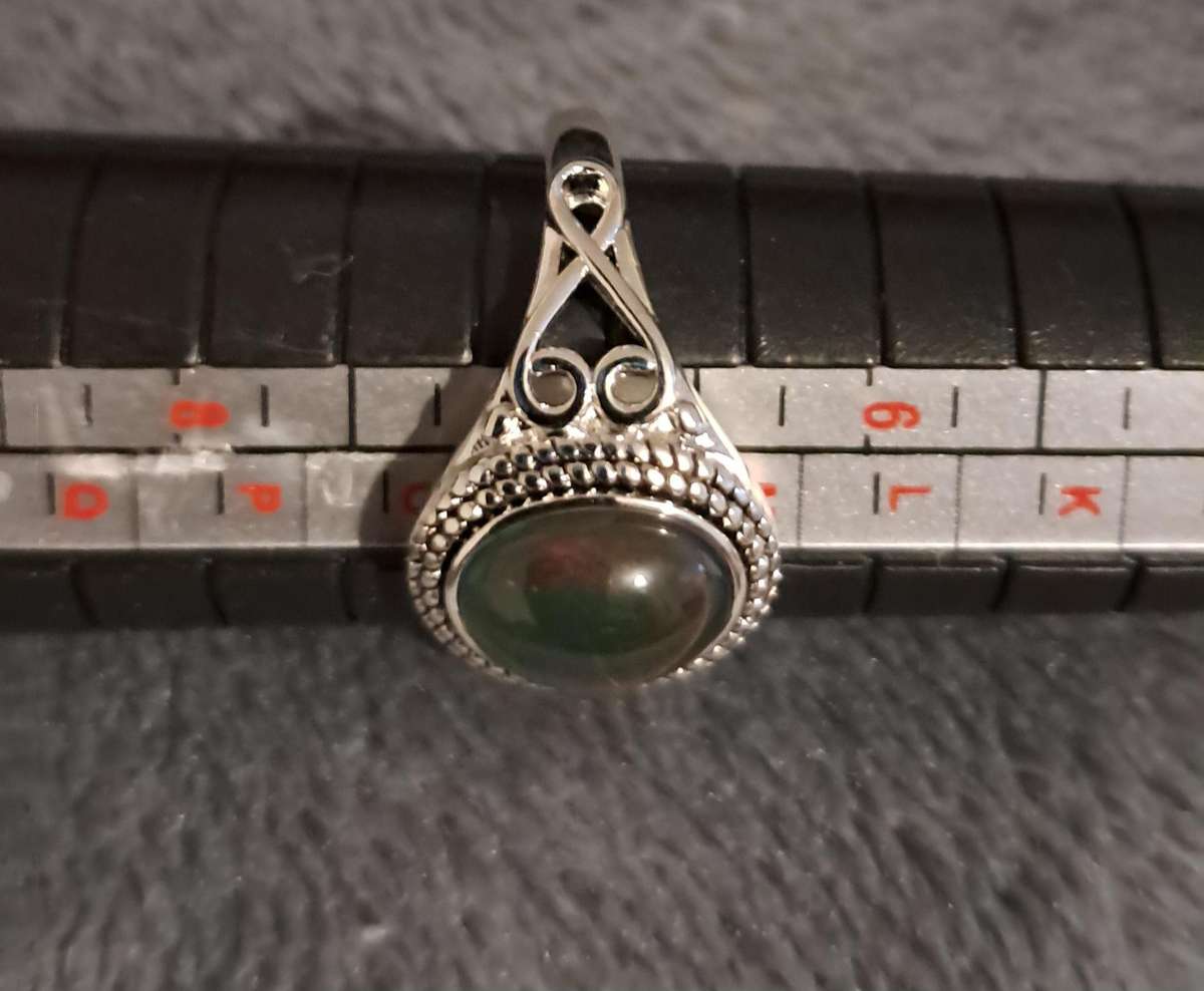 Sterling Silver Mood Ring Color Changing Size 7