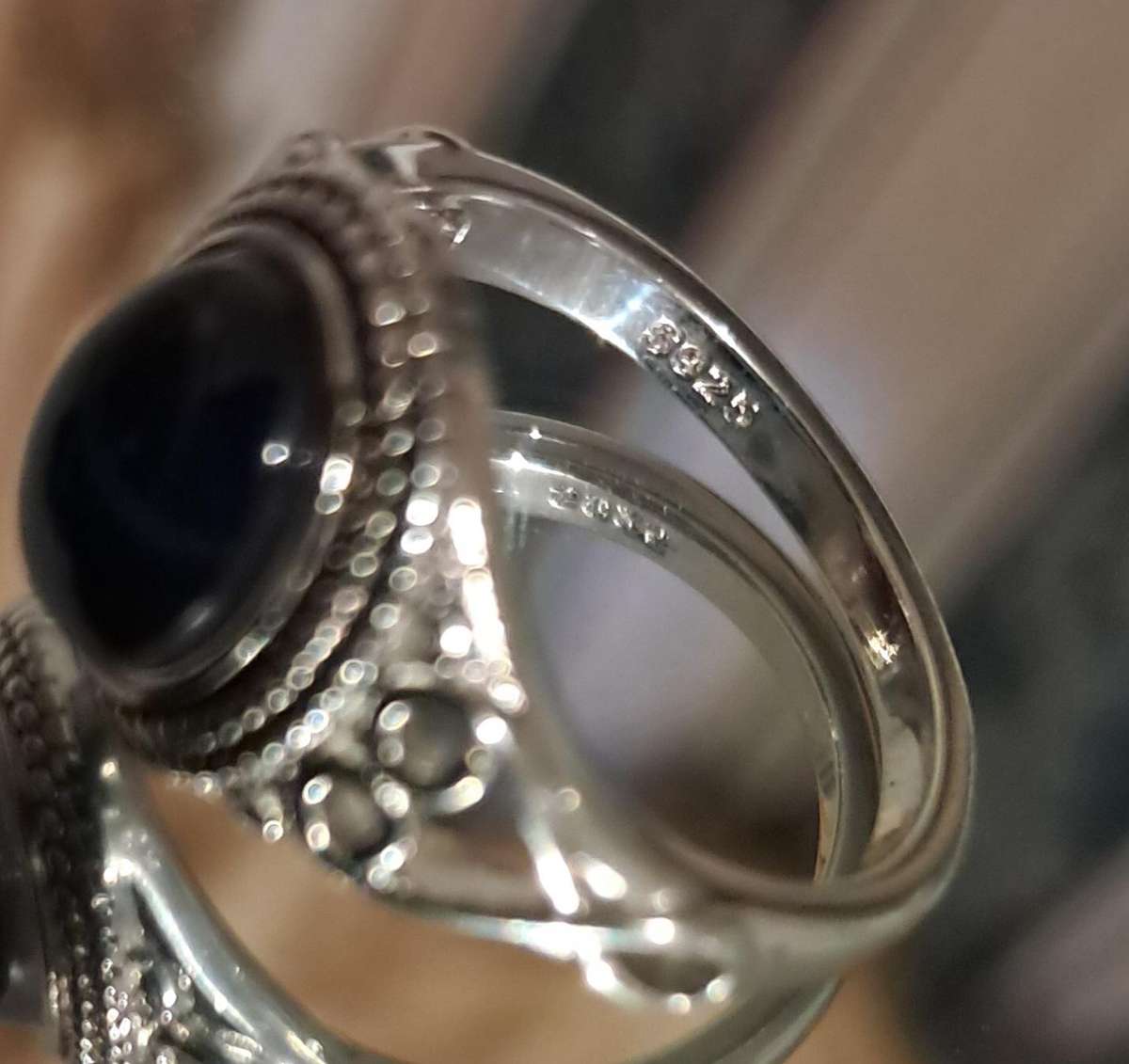 Sterling Silver Mood Ring Color Changing Size 7