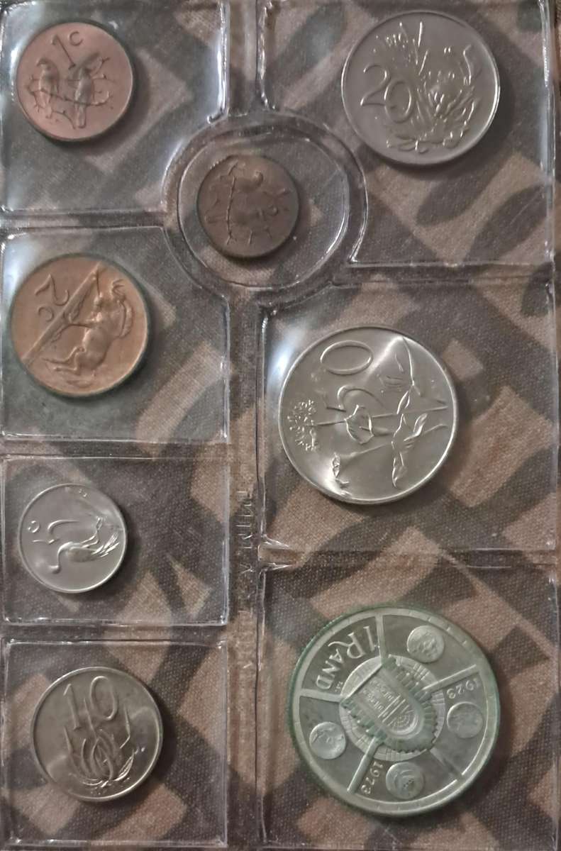 1974 Uncirculated Mint Pack Silver 1 Rand