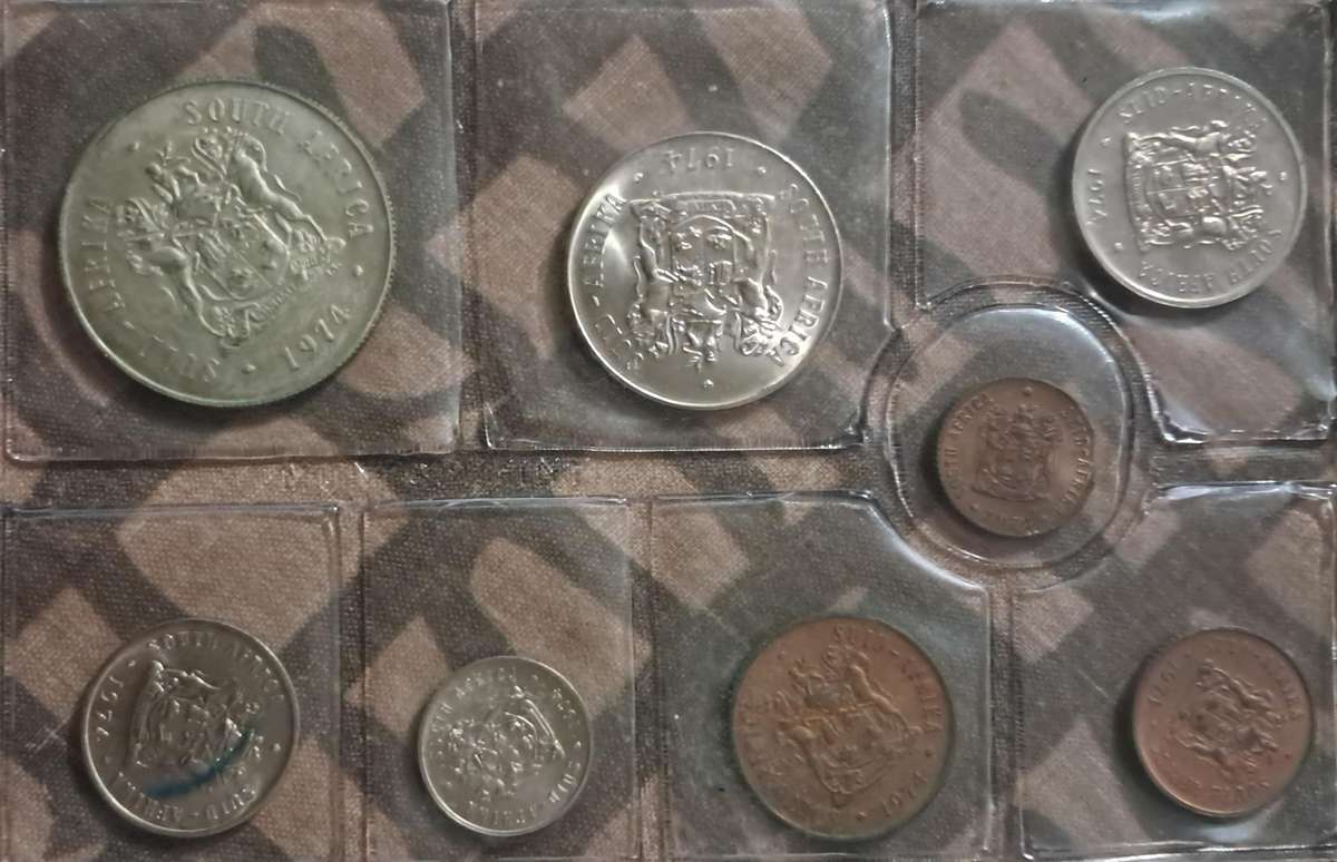 1974 Uncirculated Mint Pack Silver 1 Rand