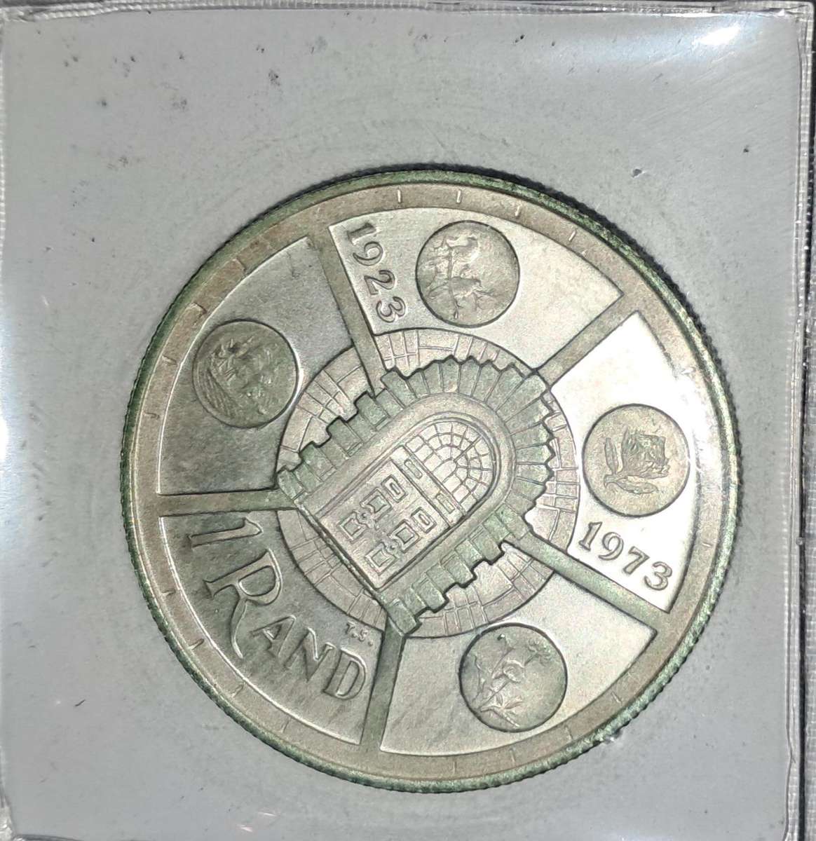 1974 Uncirculated Mint Pack Silver 1 Rand
