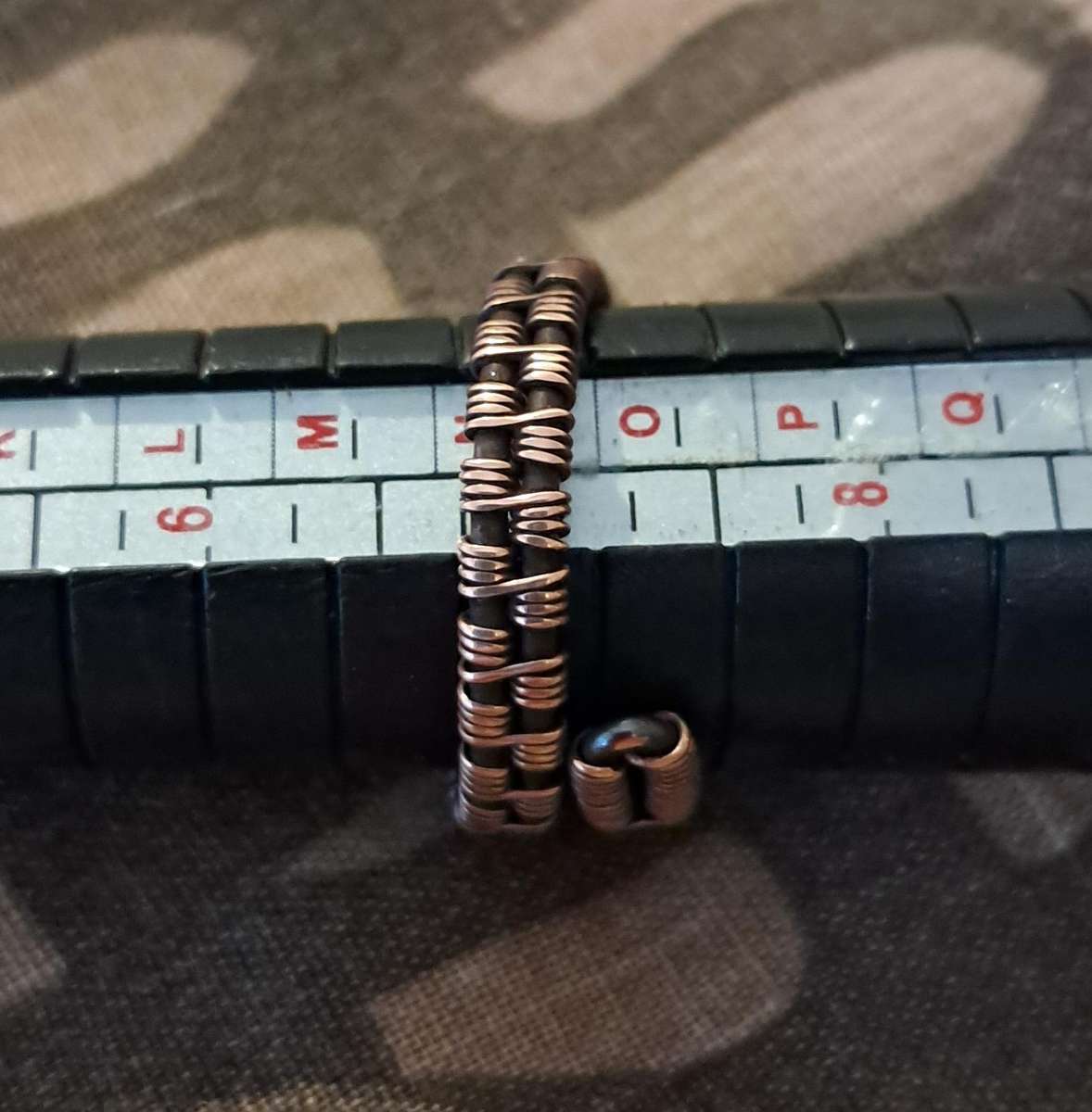 Hand Woven Adjustable Copper Wire Ring