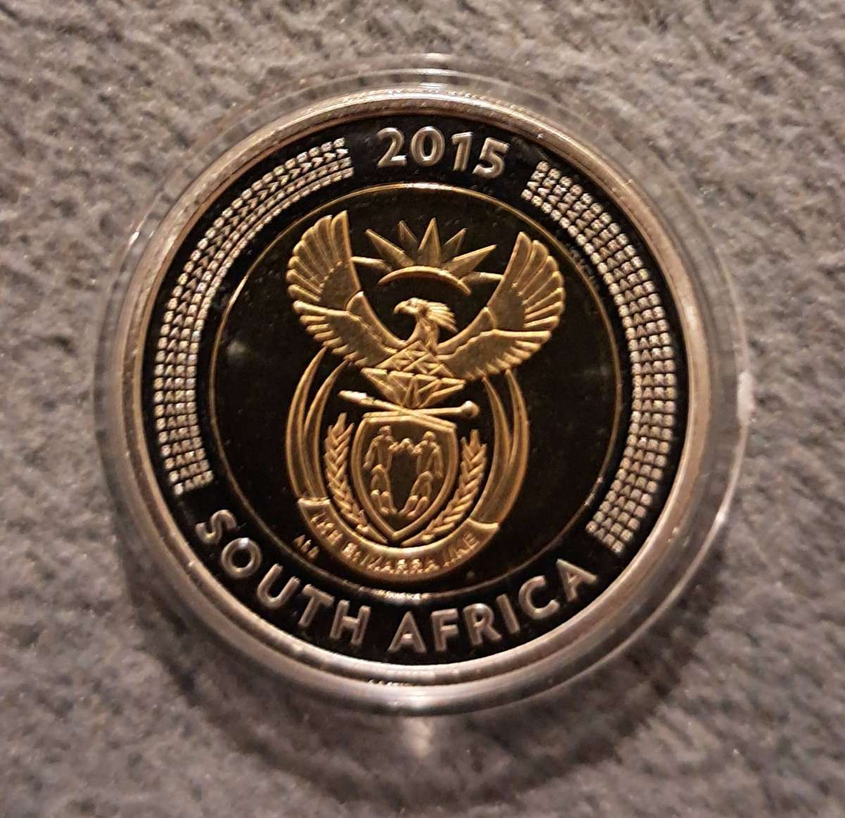 2015 Proof Griqua Town Bicentennial 5 Rand (1408 Minted)