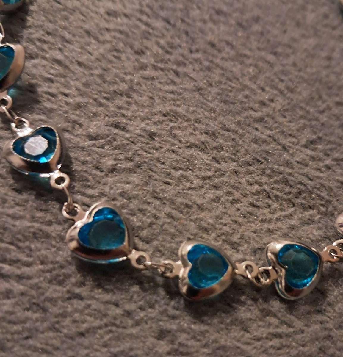 Stainless Steel Heart Bracelet Adjustable 17 to 21 cm