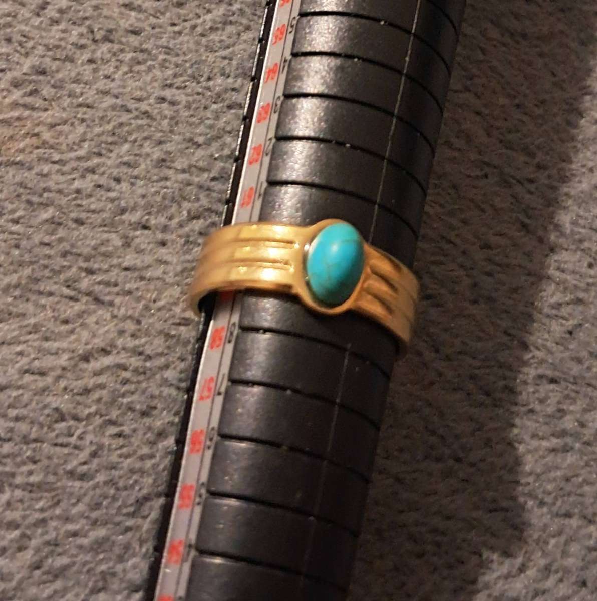 Gold Plated Adjustable Ring