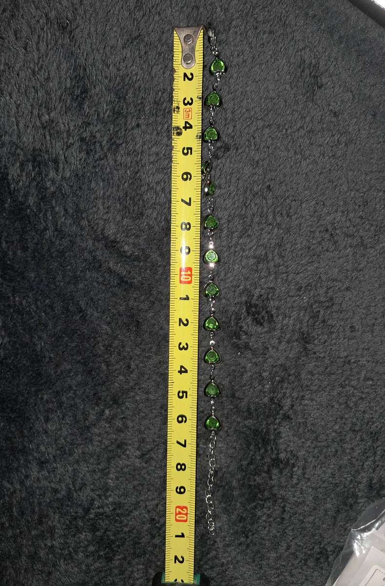 Heart Shaped Bracelet 17 to 22cm