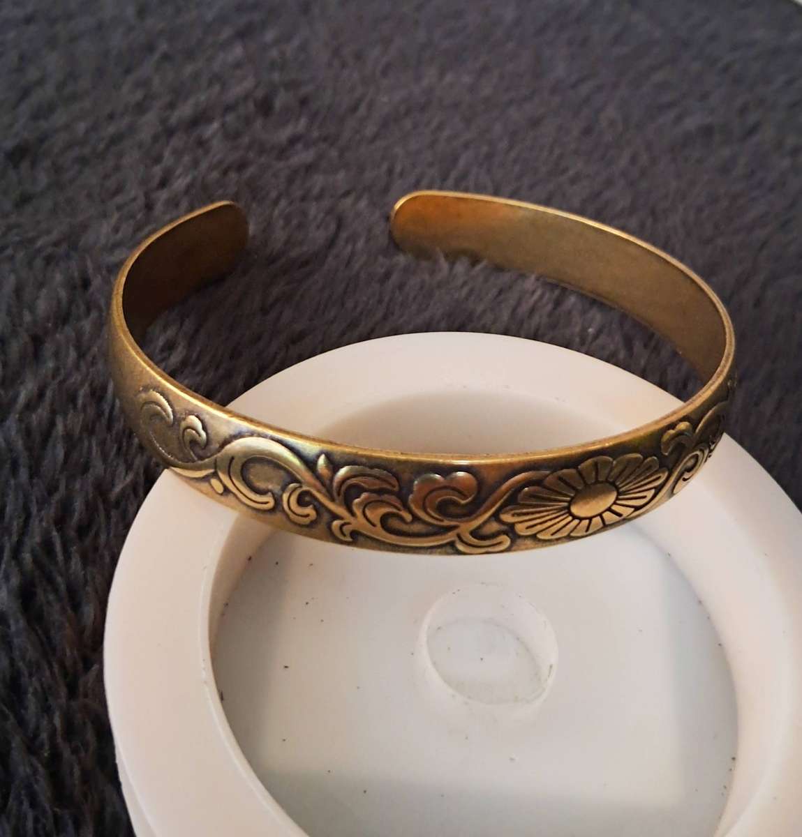 Adjustable Copper Bangle