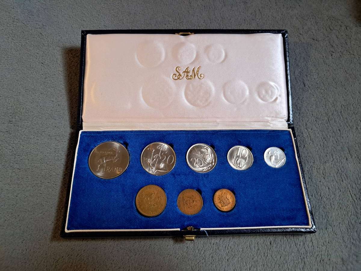 1978 Proof Coin Set with Silver 1 Rand
