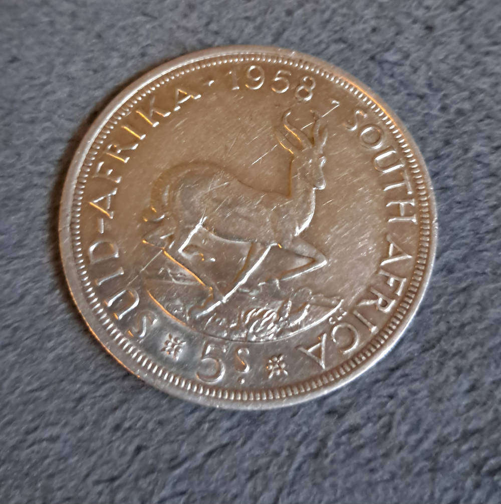 1958 5 Shilling
