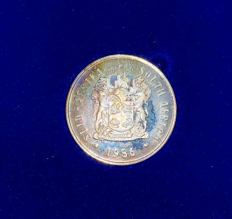 SILVER R1 1986 YEAR OF THE DISABLED