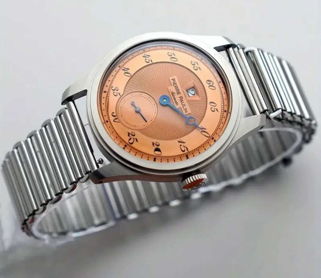 Pierre Paulin jump hour mechanical watch