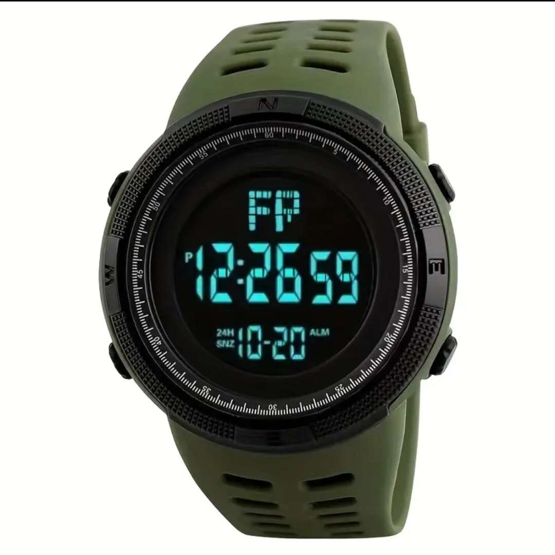 Digital Alarm, Stopwatch calender watch
