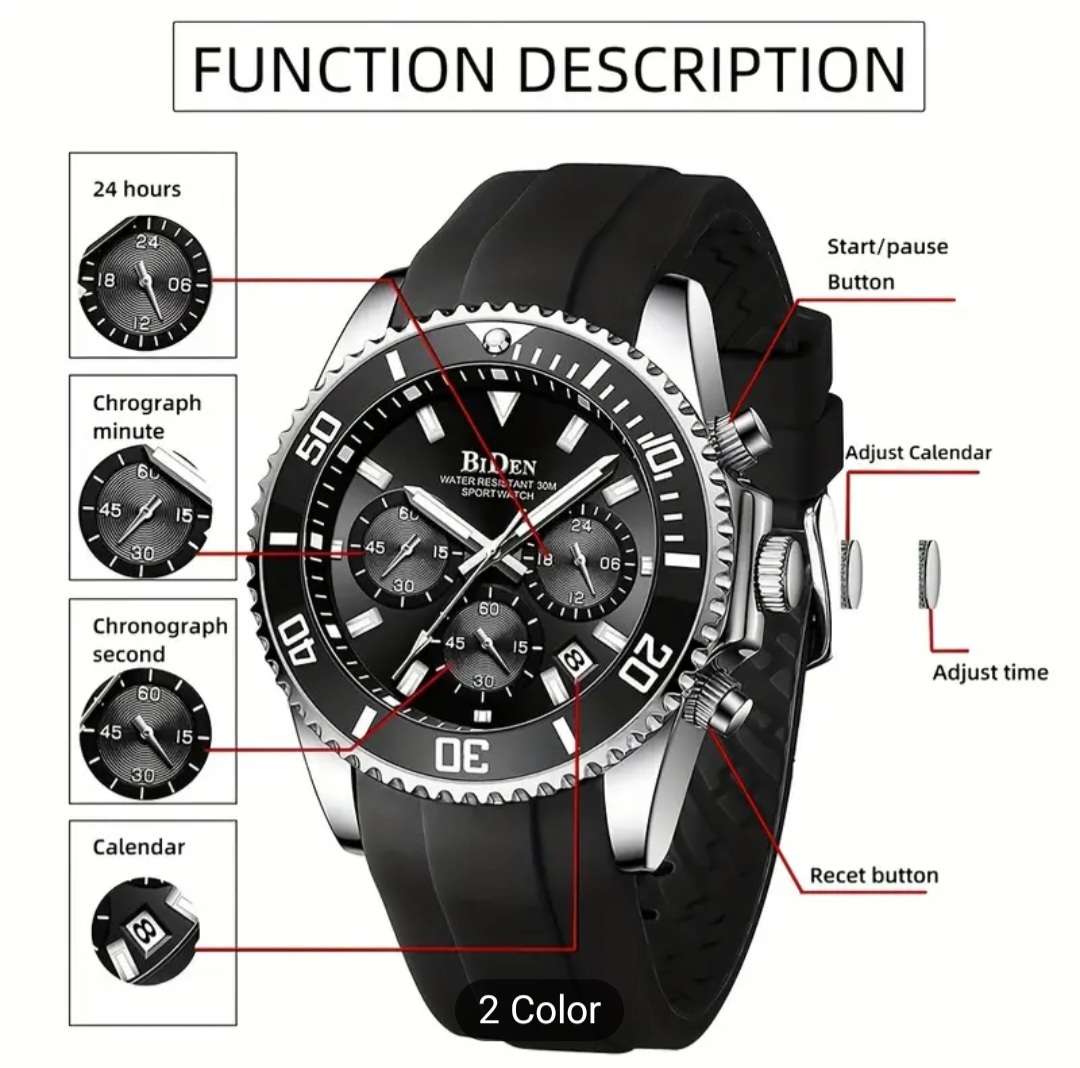 Quartz mens  Chronograph watch