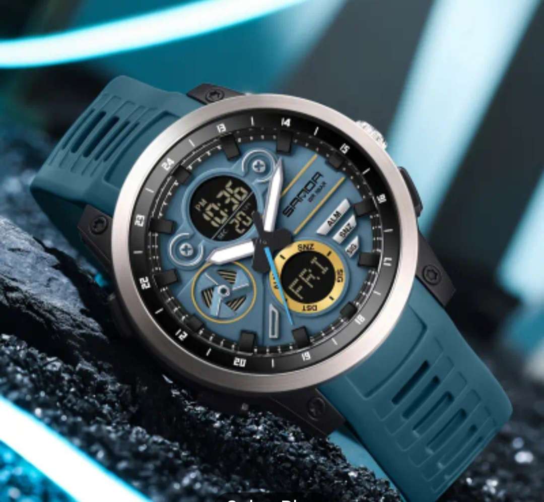 Sanda Digital Analog Sports Watch