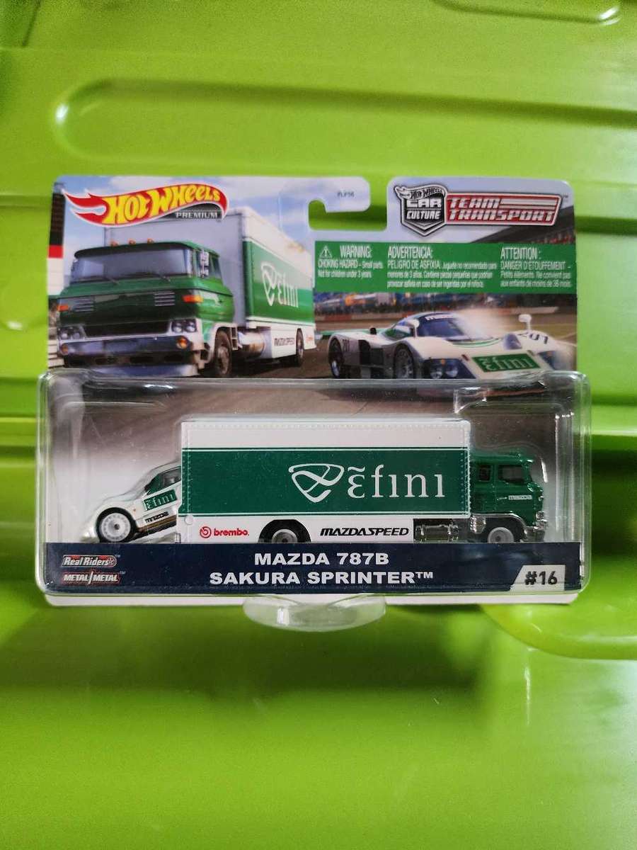 Sakura Mazda Race Team   Hotwheels collection