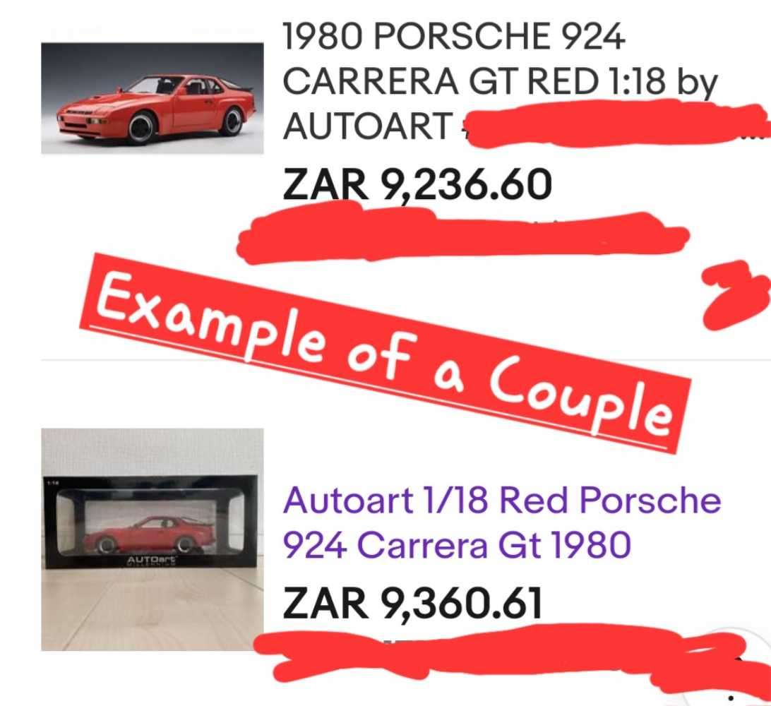 Porsche 924 ( Autoart ) 1:18