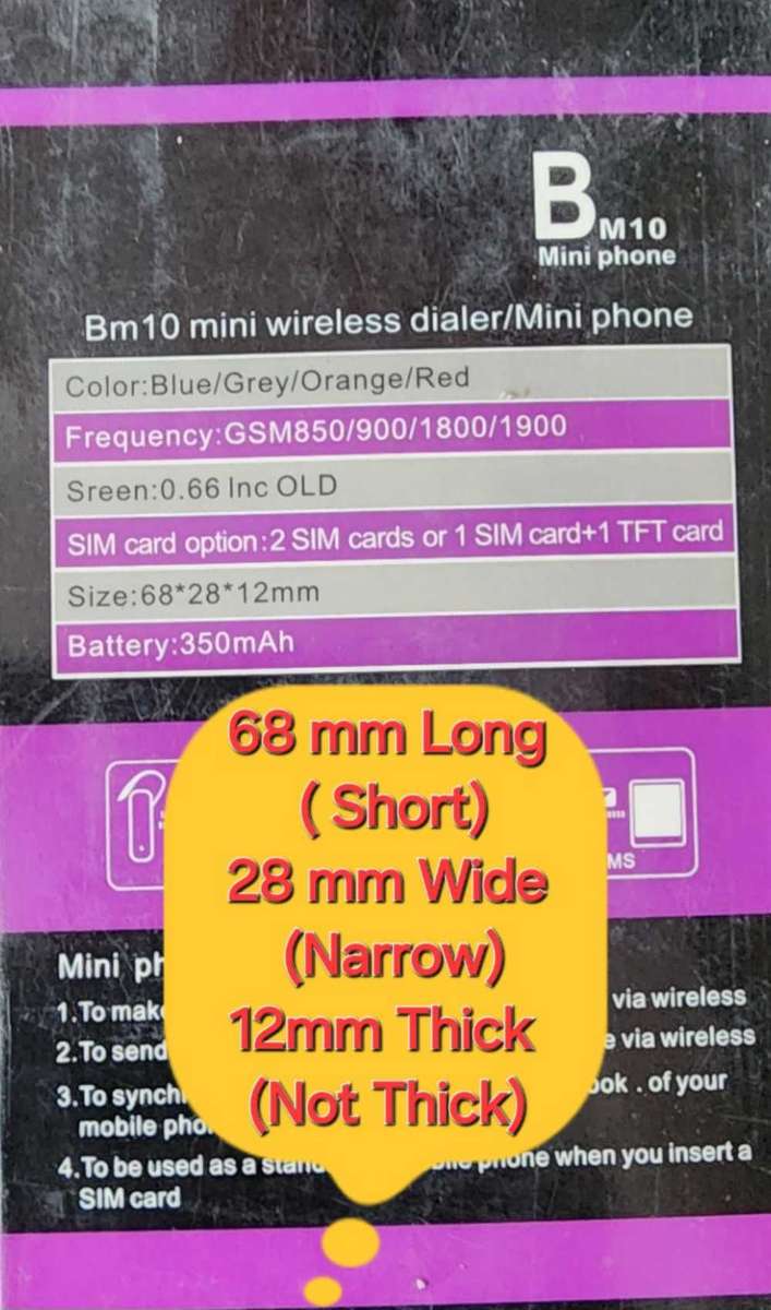 Miniature Operating Cellphone by L8Star (Due Sim)