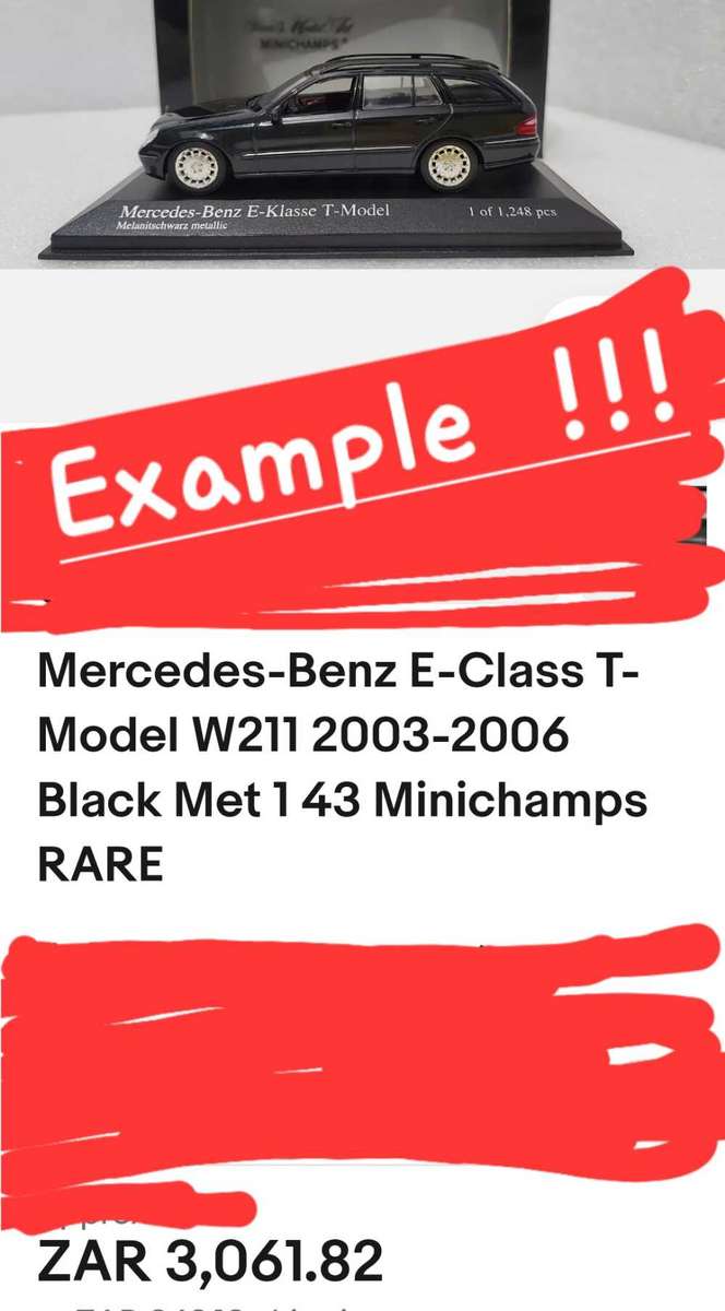 Mercedes E-Klasse "T-Model" by Minichamps