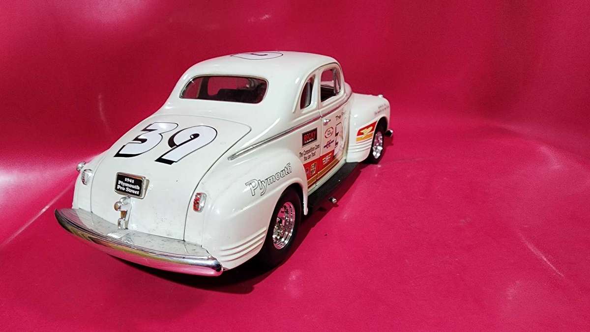 41' Plymouth Stock Dragster (1:18) by Road Legends