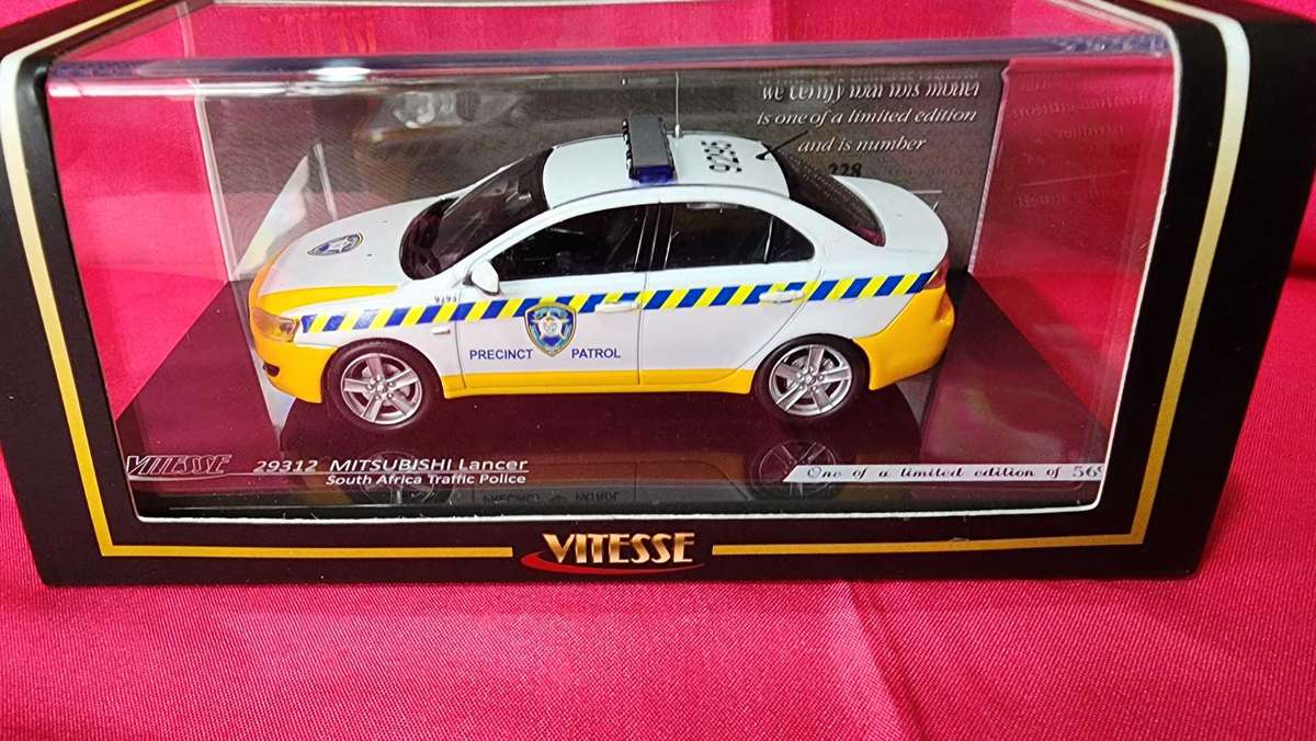 SA Traffic-Cop Mitsubishi Lancer ( 1:43 )  Port Elizabeth SA Vitesse