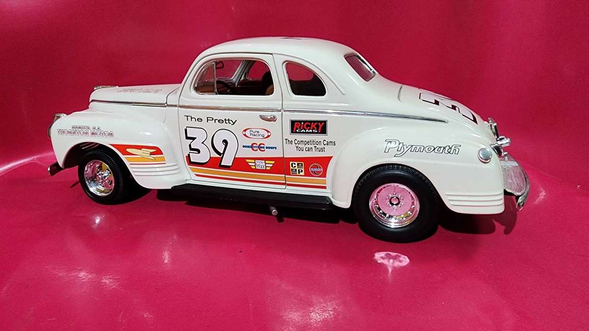 41' Plymouth Stock Dragster (1:18) by Road Legends