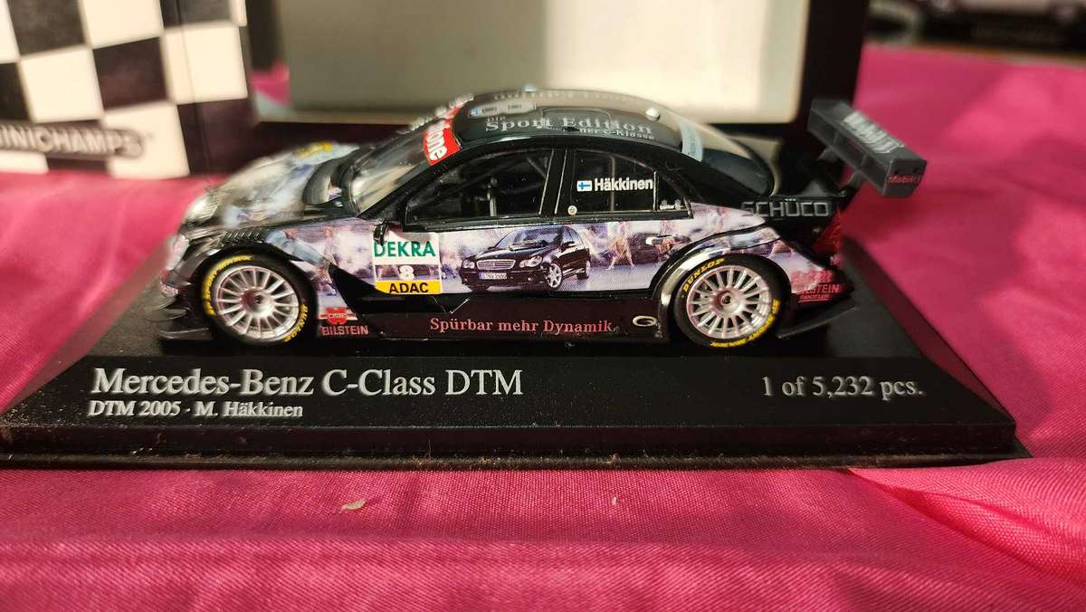 2005 DTM Mercedes C-Ckass Häkkinen by Minichamps