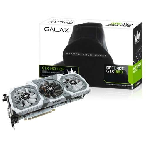 GALAX GEFORCE GTX 980 HALL OF FAME *Super Rare*Fastest Edition* 4GB Graphics Card